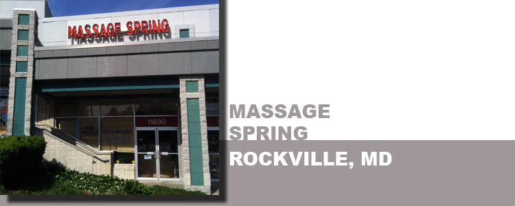 MASSAGE SPRING, ROCKVILLE MD